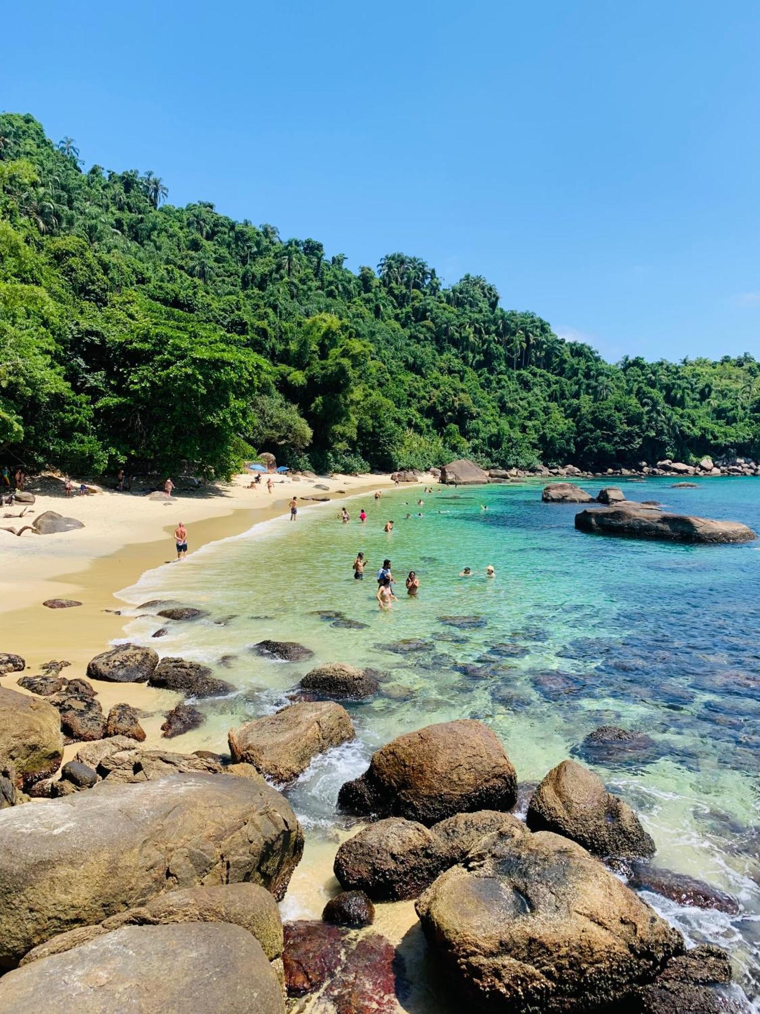 Casas De Praia Ubatuba Bagian luar foto